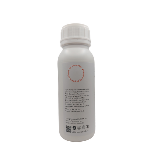 White Clipper Oil bottle label