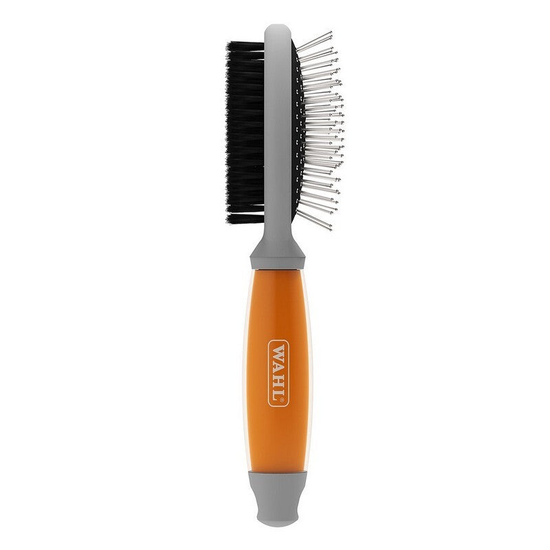 Double sided brush for dog grooming – Wahl for detangling and smoothing all coat types.