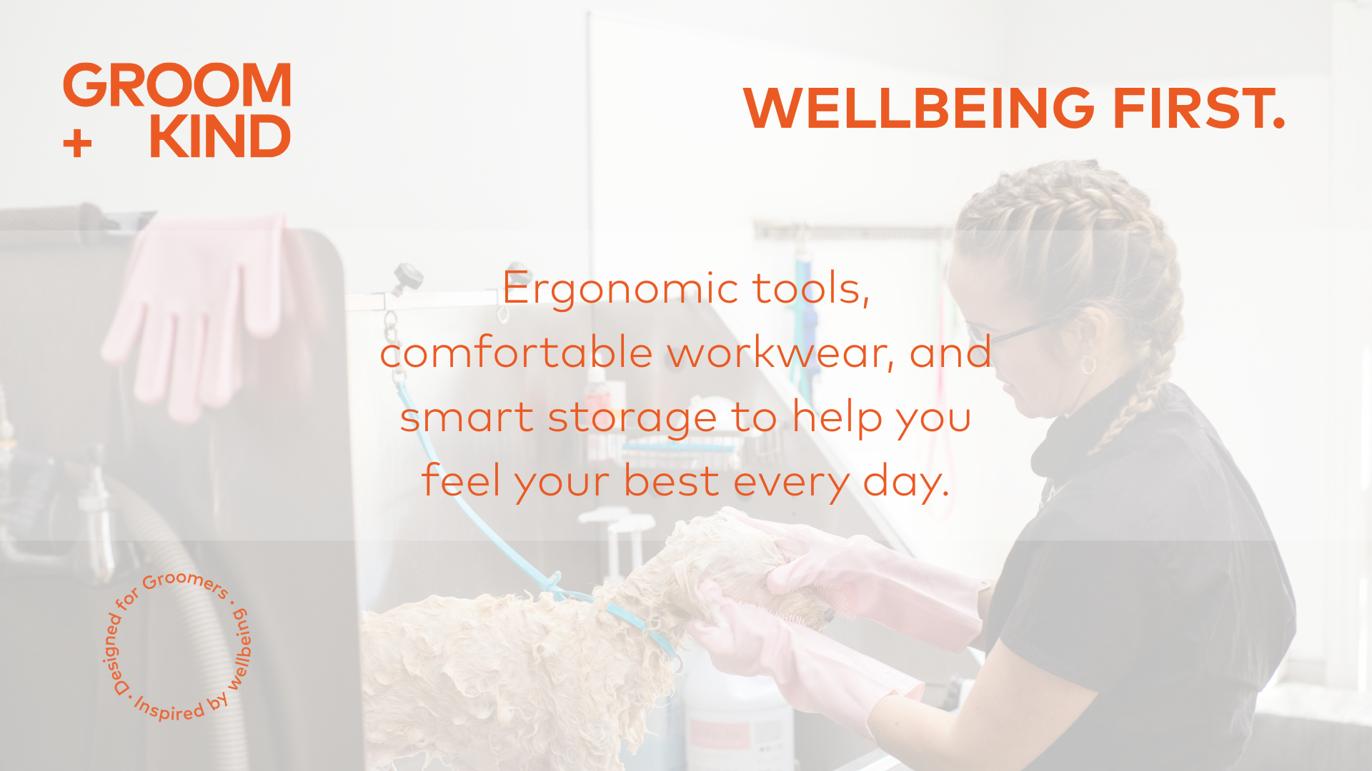 Ergonomic tools, comfortable workwear, and smart storage to help you feel your best every day.
