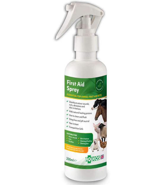 First aid spray for dogs – Aqueos antibacterial treatment for wounds and skin care.