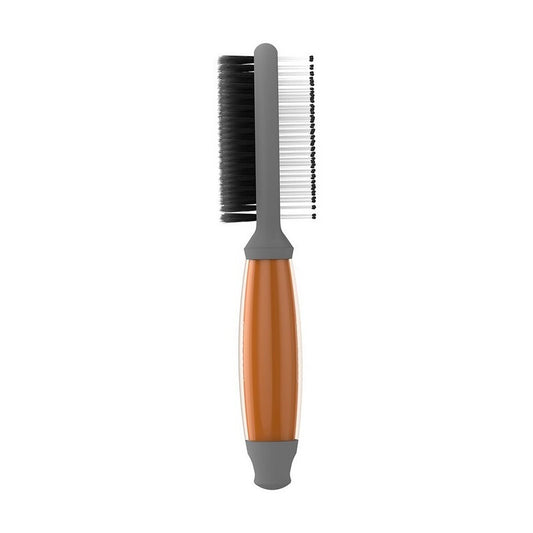 Soft double sided brush for dog grooming – Wahl for gentle detangling and coat care.