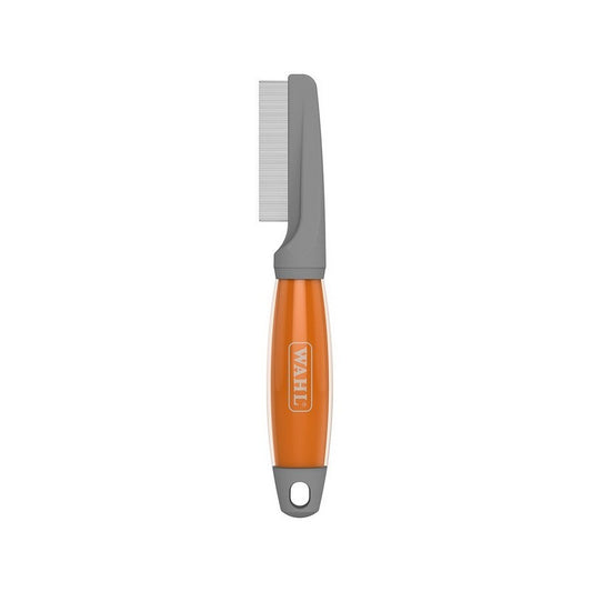 Wahl flea comb for dogs – removes fleas and loose fur effectively.