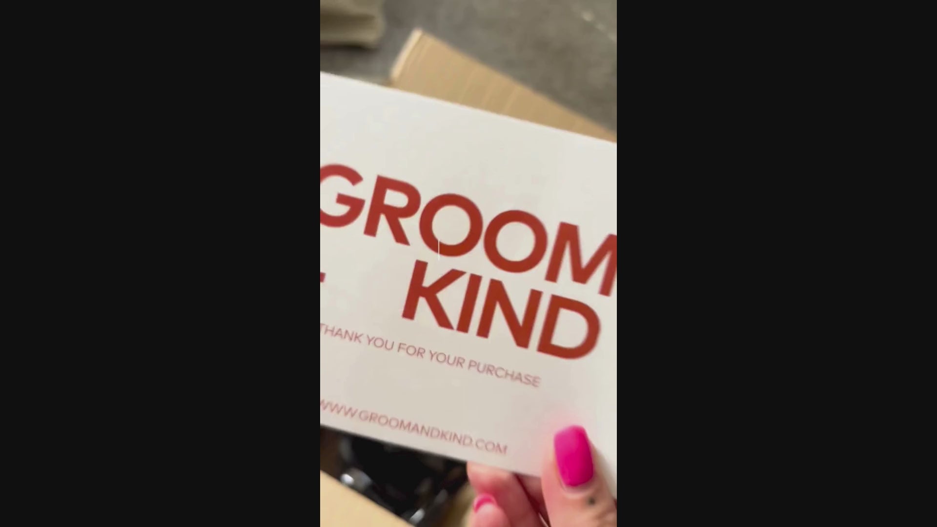 Load video: Video showing Groom + Kind Fragrance